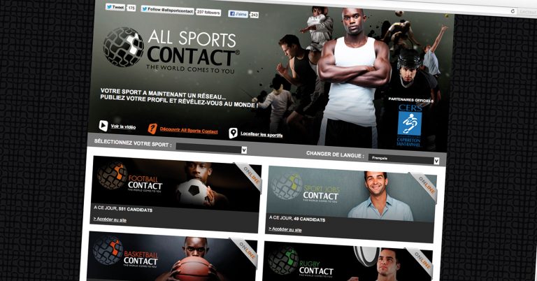 Les sportifs ont leur réseau social