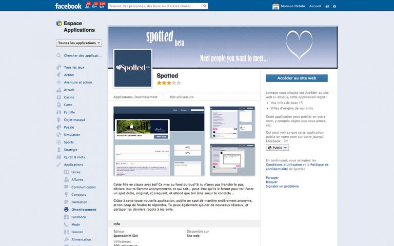 Spotted, du repérage aux dérapages ?