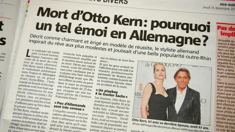 Chute mortelle de 13 étages