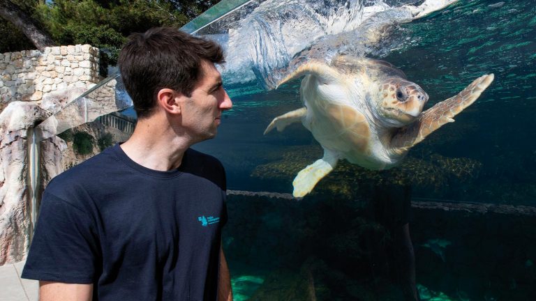 Olivier Brunel – Chef soigneur des animaux au Musée océanographique