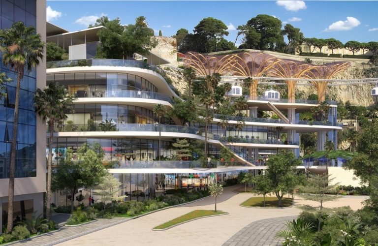 projet centre commercial Monaco