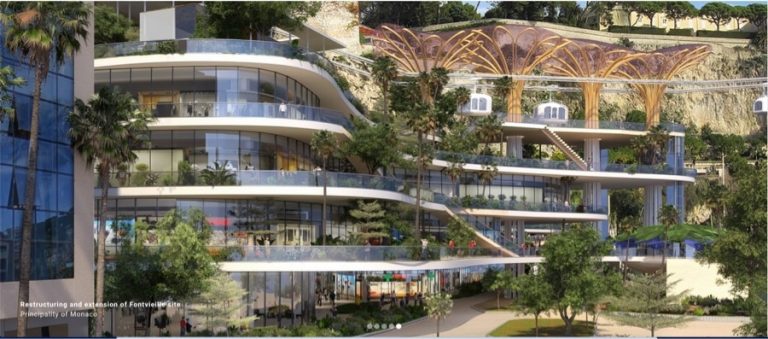 « Dans le futur centre commercial de Fontvieille par exemple, la végétalisation a été totalement intégrée"