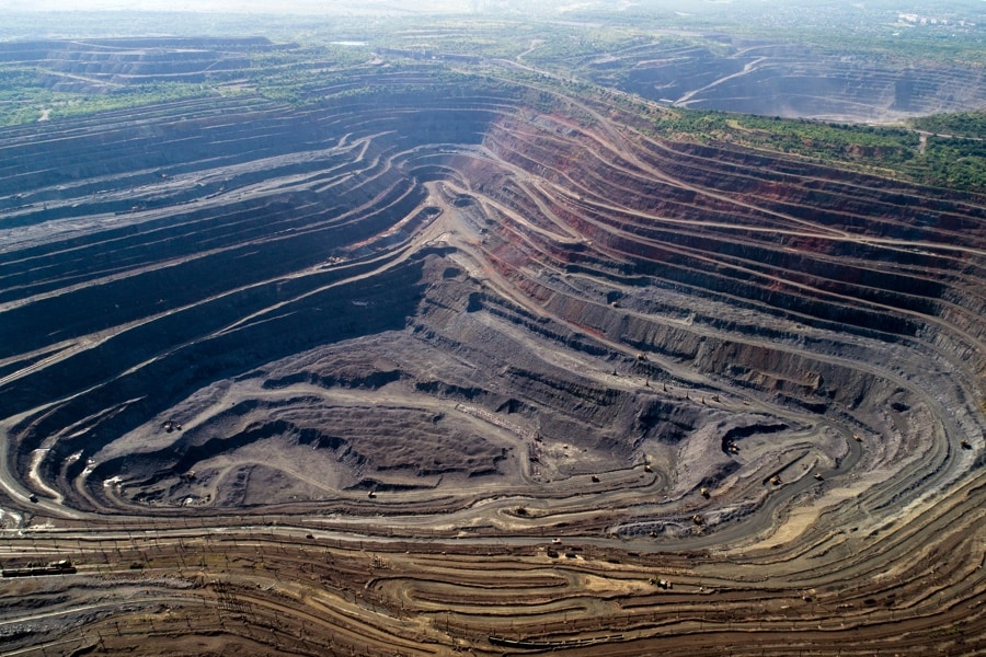 transition écologique mine ciel ouvert