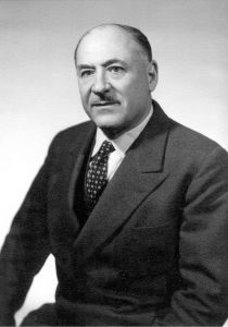 Louis Aureglia Président du Conseil National, élu les 8 janvier 1950 et 27 novembre 1955