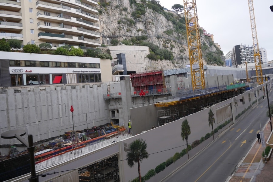Ilot Pasteur chantier collège monaco