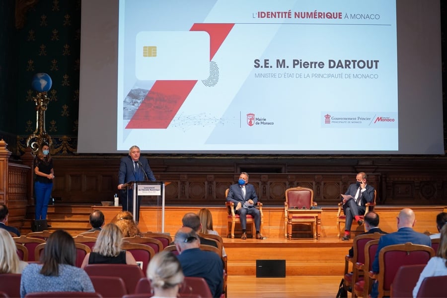 conférence de presse carte identité numérique monaco