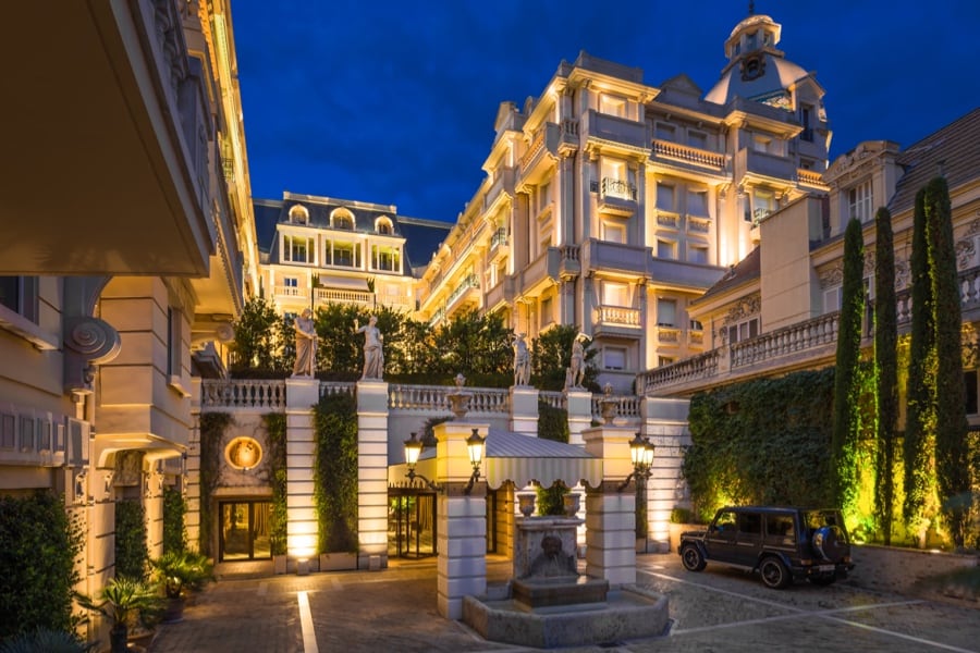 Hôtel Métropole Monte-Carlo entrée