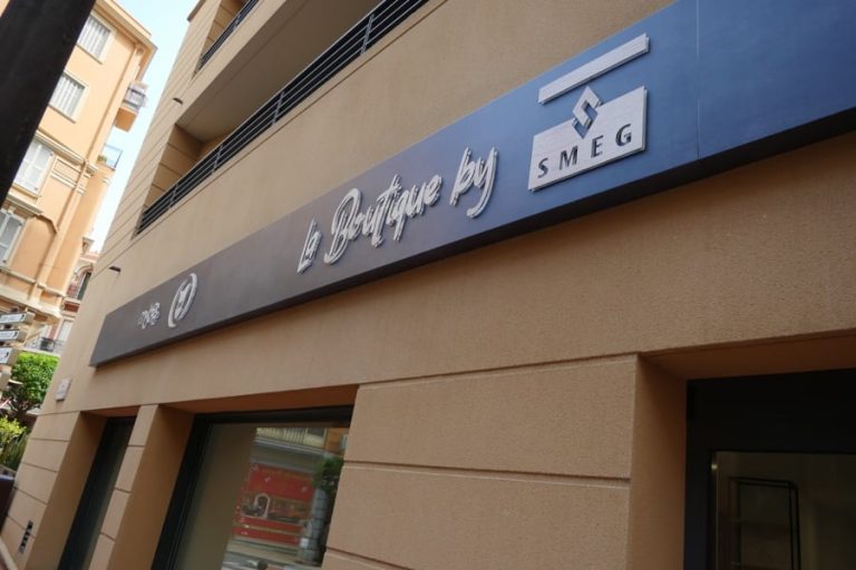 La boutique Smeg façade