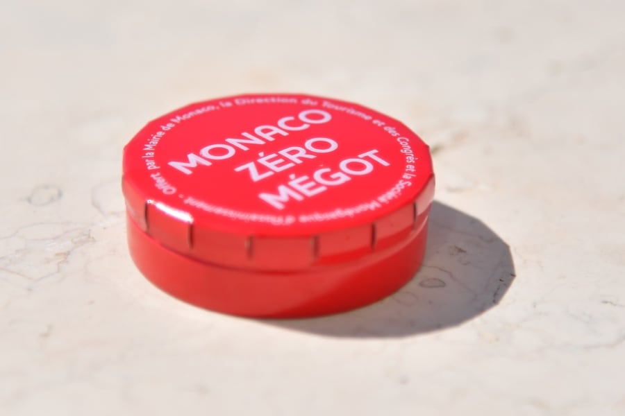 Cendrier Monaco Zéro Mégot 2021