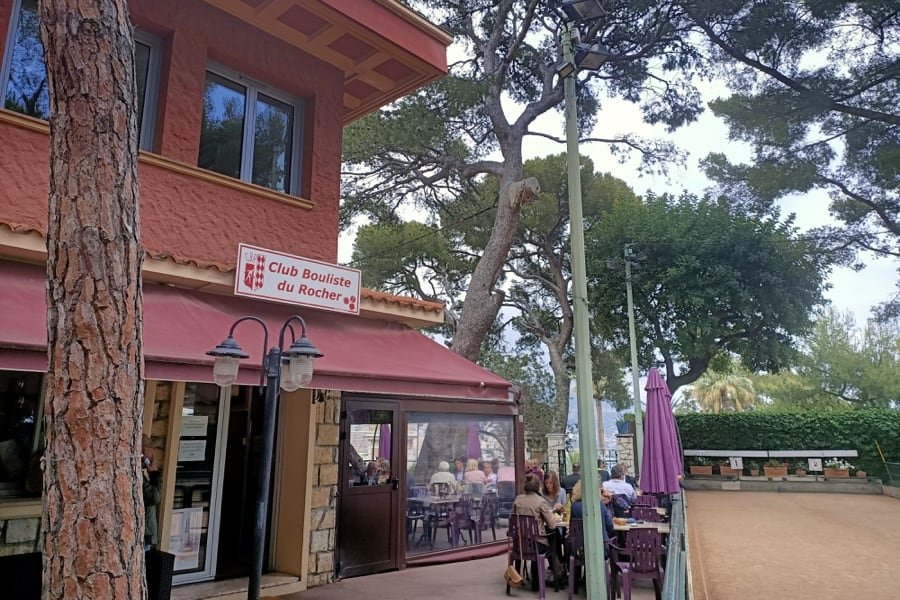 Restaurant à Monaco Club bouliste