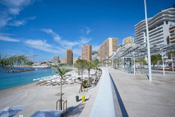 Nouvelle promenade du Larvotto Monaco