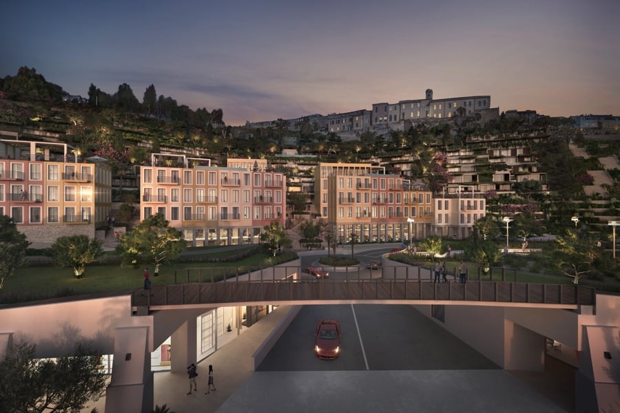 Borgo del forte projet immobilier Vintimille