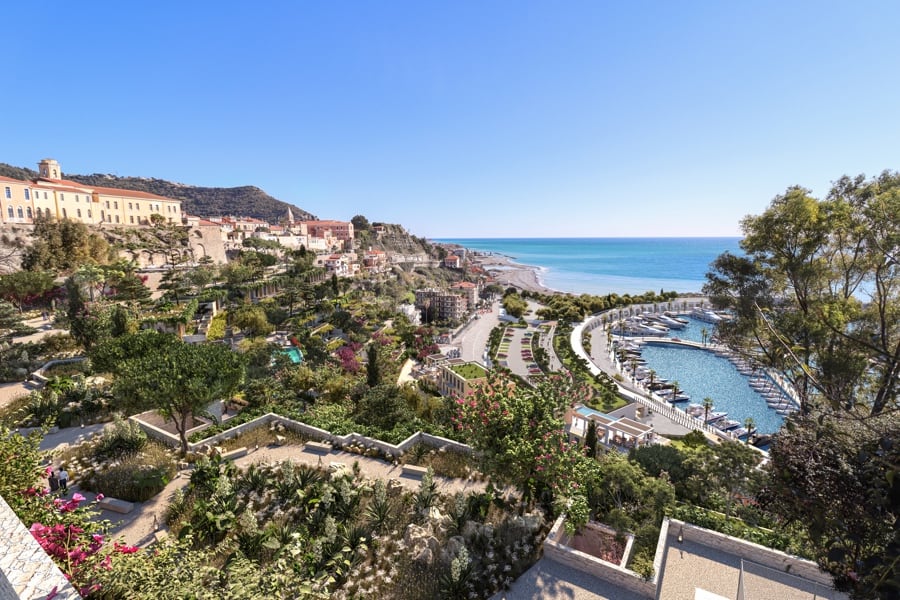 Borgo del forte projet immobilier Vintimille