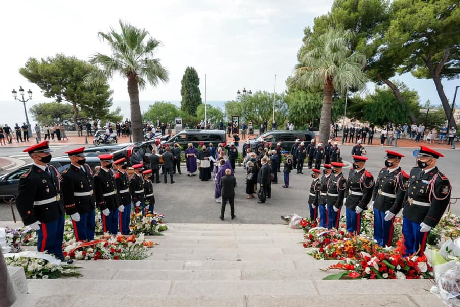 pompiers de monaco décédés hommage