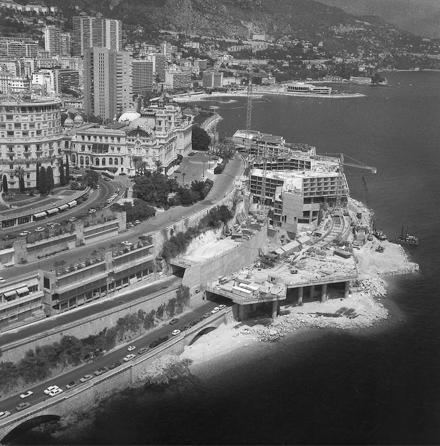 Monaco extension en mer