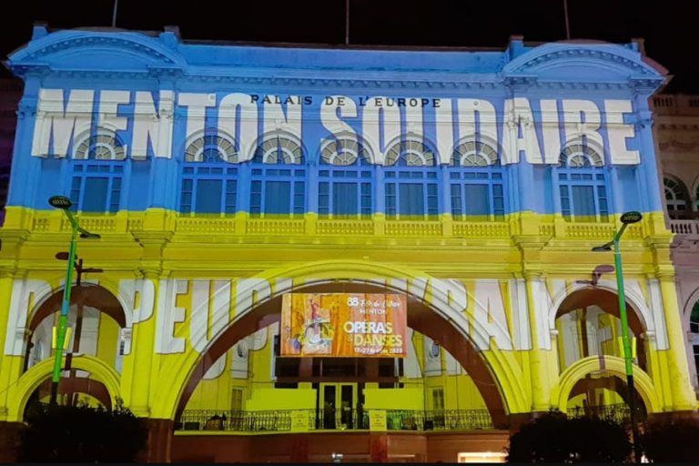 Un rassemblement ce soir à Menton en soutien à l’Ukraine