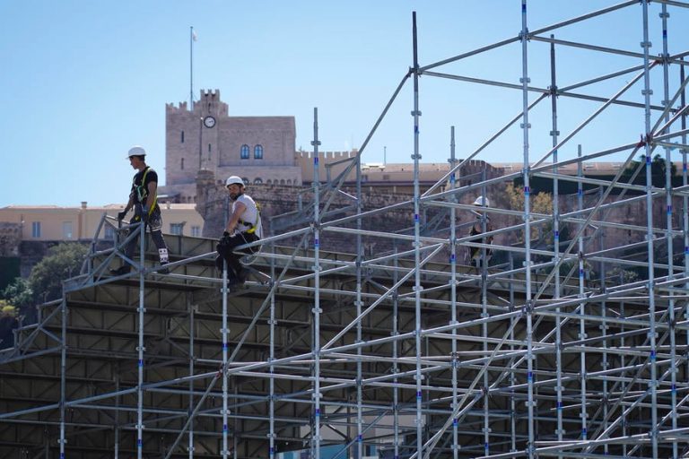 installations grand-prix de Monaco