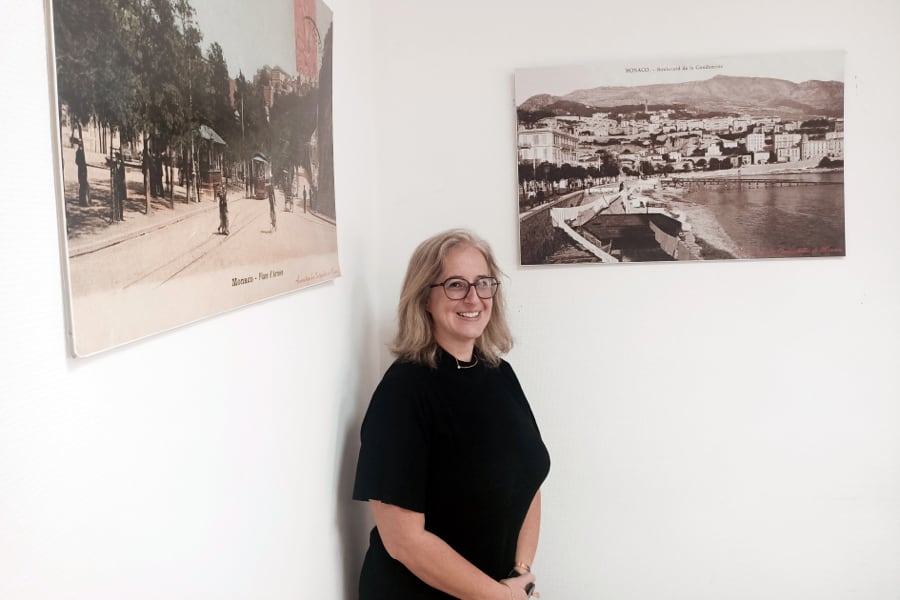 Sylvie Leporati, présidente de l’association cartophile de Monaco