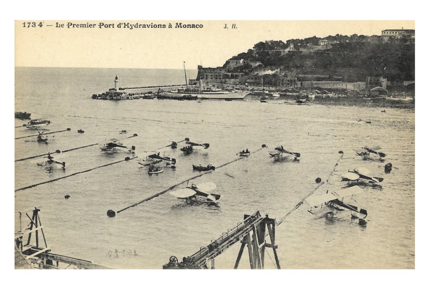 Carte postale monaco ancien