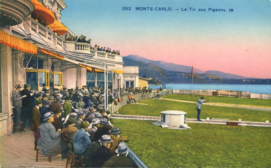 Carte postale monaco ancien