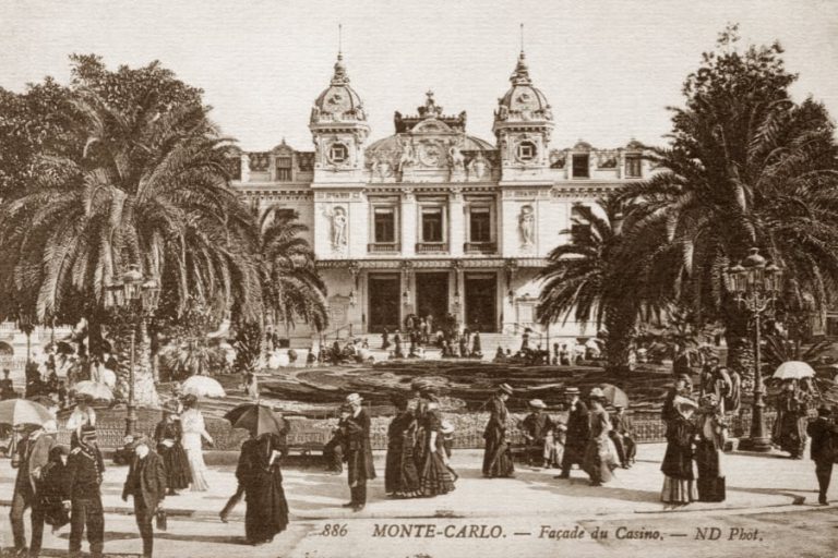 Carte postale monaco ancien