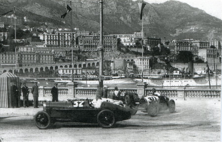 Carte postale monaco ancien