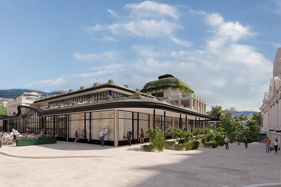 nouveau Café de Paris Monaco photo projet