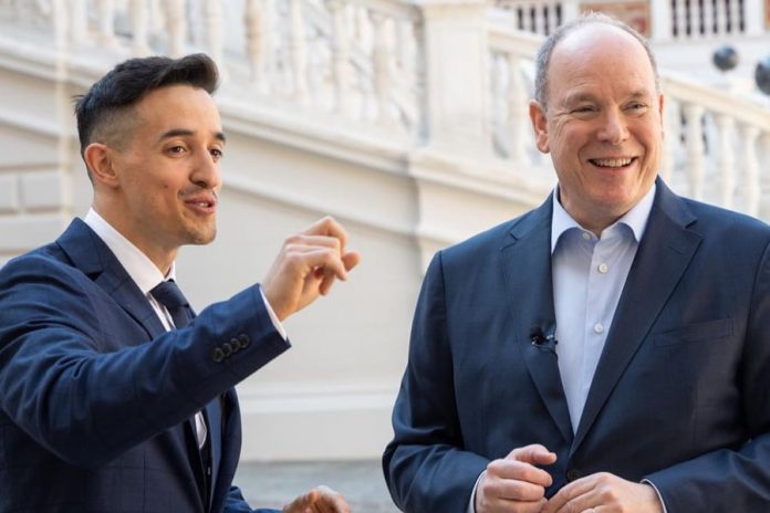 Prince Albert de Monaco et Tibo Inshape