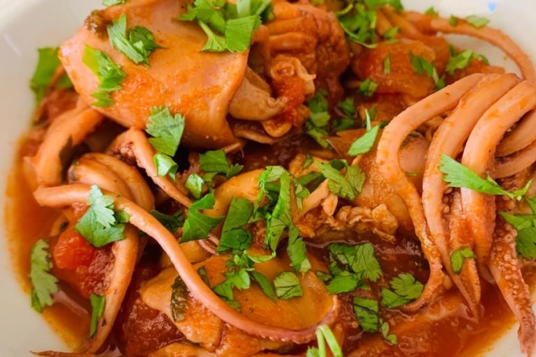 Maestro Chef Isabelle Cinneri recette calamar