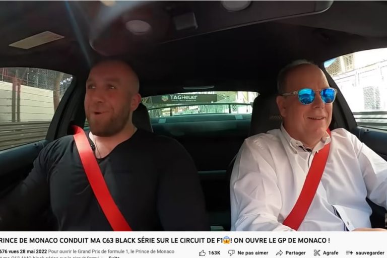 La vidéo entre le Prince Albert II et le Youtubeur GMK totalise 1,5 million de vues 