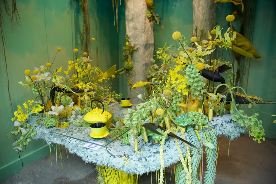 fleurs palais princier