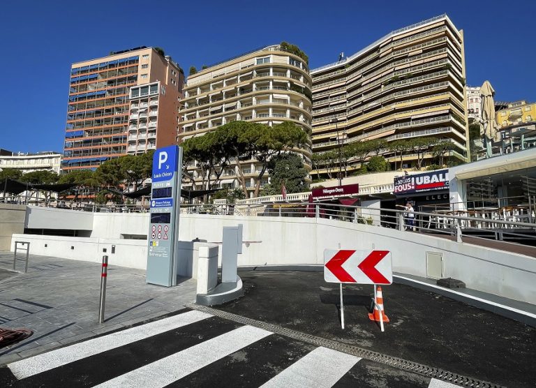 Louis Chiron : le nouveau parking du Port Hercule 