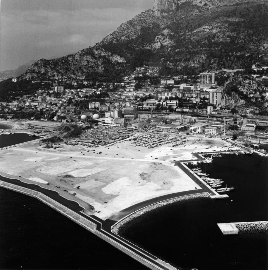 extension en mer fontvieille