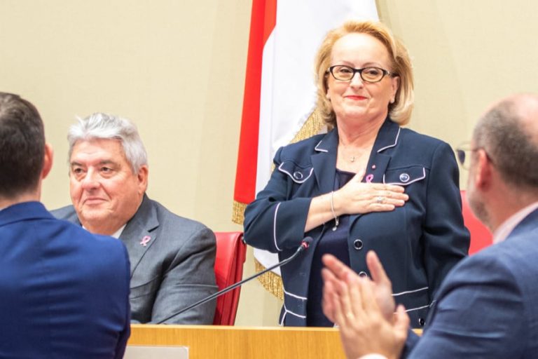 Brigitte Boccone-Pagès, élue première femme présidente du Conseil national 