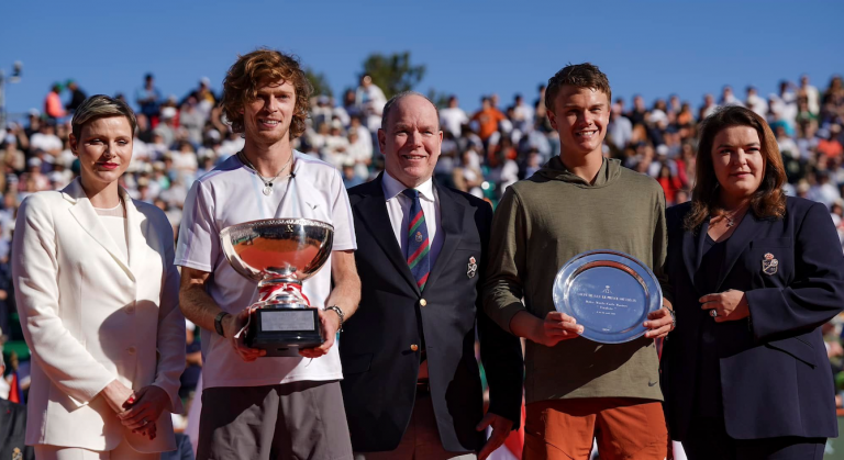 Andrey Rublev remporte le 116e Rolex Monte-Carlo Masters