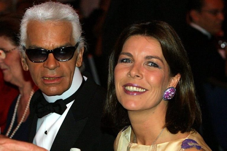 Karl Lagerfeld Caroline de Monaco