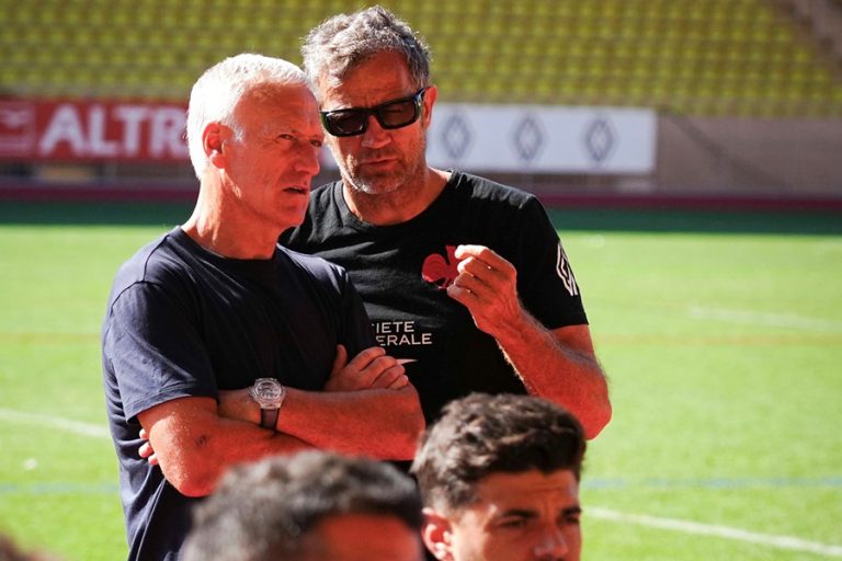 Quand deux sélectionneurs d’équipe de France se rencontrent à Monaco
