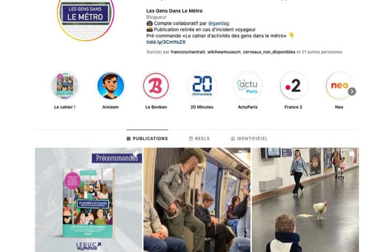 Les Gens dans le metro Gaëtan Lagarde