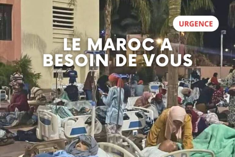 Séisme Maroc