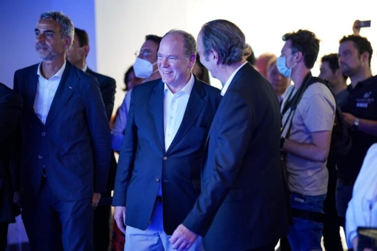 Xavier Niel Martin Peronnet Albert II