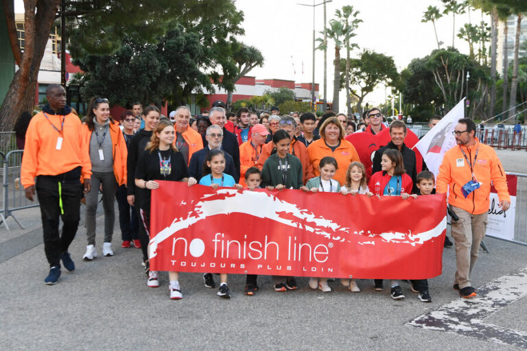 No Finish Line à Monaco : plus de 315 000 euros reversés grâce à la mobilisation des coureurs et des marcheurs 
