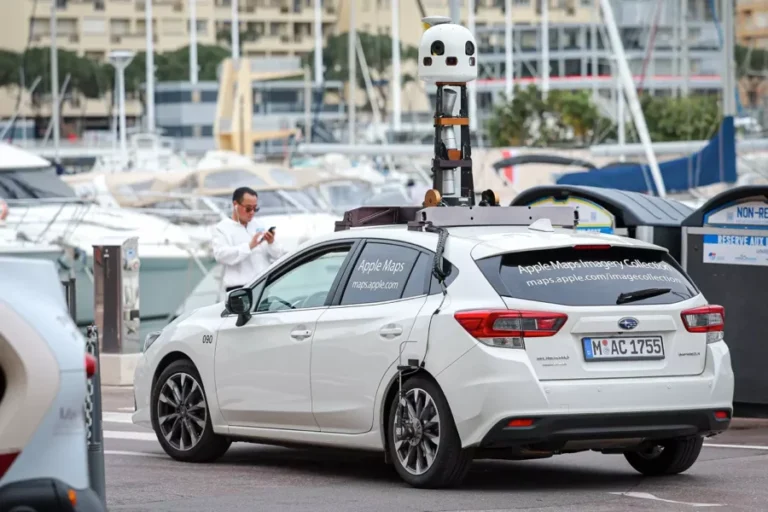Apple Cars Map Cartographie Monaco