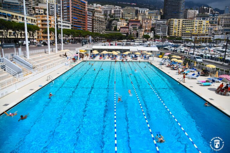 La piscine du port à Monaco rouvre ses portes lundi 29 avril