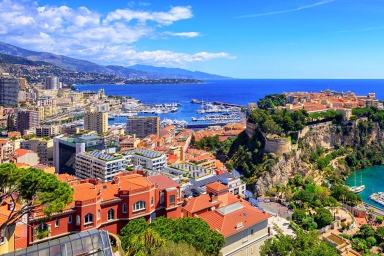 Monaco vue panoramique