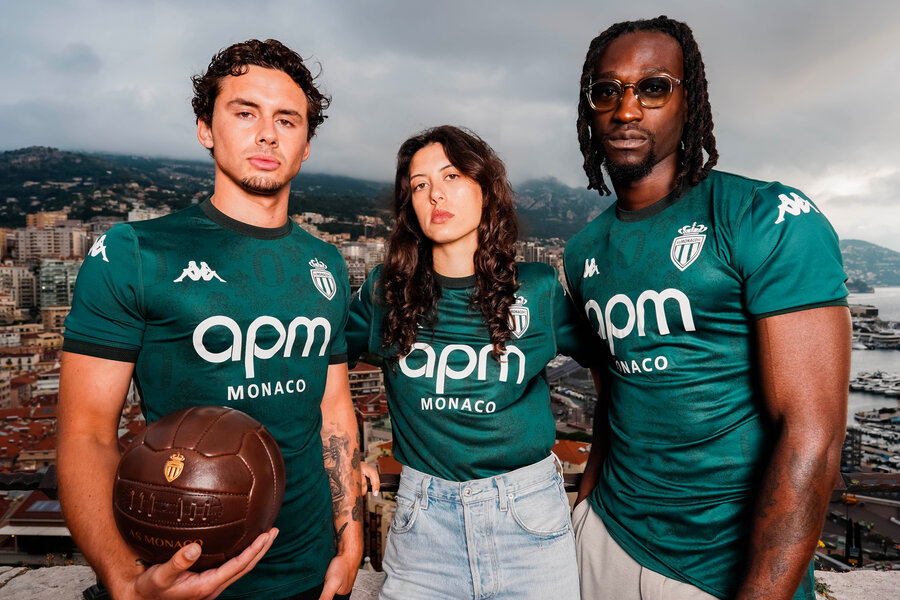Maillot Extérieur AS Monaco 2025/2026 – Neuf Avec étiquettes