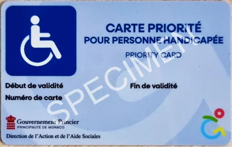 Handipact carte handicapé