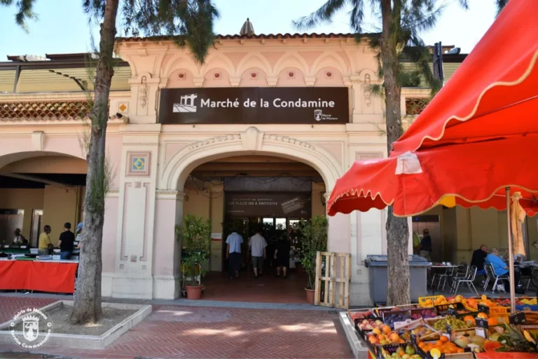 Marché Condamine Monaco Mairie