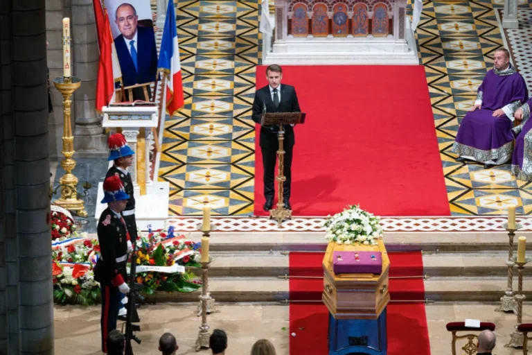 Emmanuel Macron Obsèques Didier Guillaume
