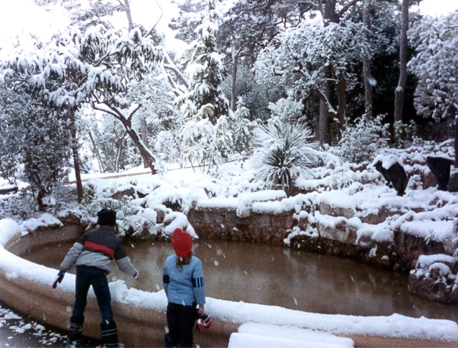 Monaco sous la neige