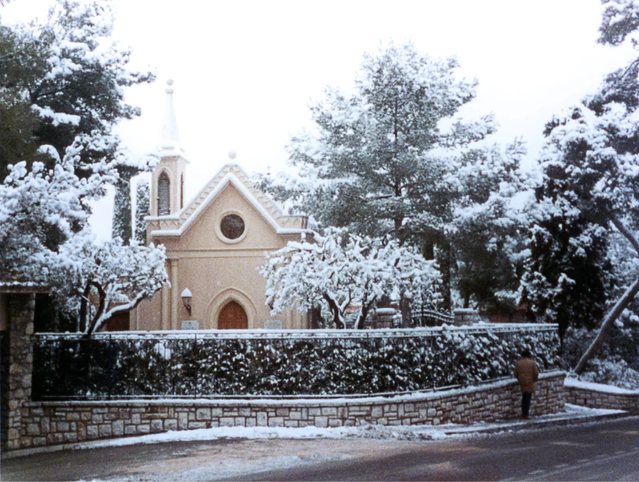 Monaco sous la neige